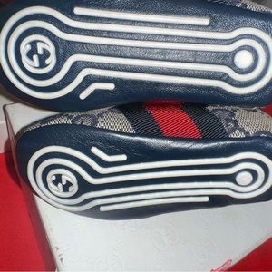 Blue red Gucci walkers